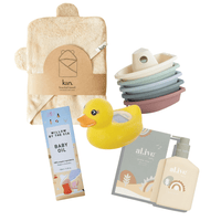 Baby bath time gift bundle | tula baba