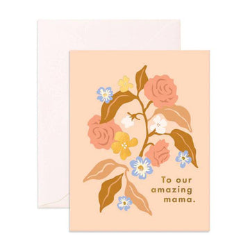 To our amazing mama greeting card - [product_vendor}