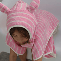 Kids character hooded towel | Cotton candy | Sunnylife