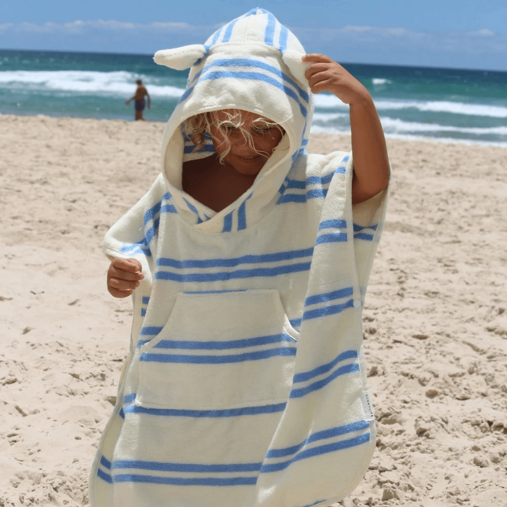 Kids character hooded towel | Sammy the Seagull | Sunnylife