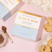 Milk choc chip lactation cookie | Made to milk