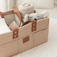 Nappy caddy | Teddy | Linen Label
