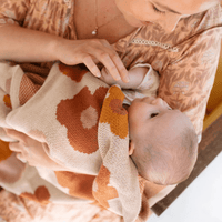 Organic cotton knitted blanket | Kiin