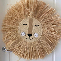 Raffia lion | Nude | Rumi & Fae