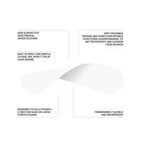 Silicone gel scar strips | Bare mum