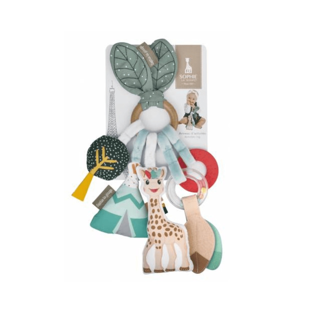 Sophie the giraffe activity ring tula baba