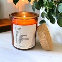 Poetry candle | motherhood - [product_vendor}