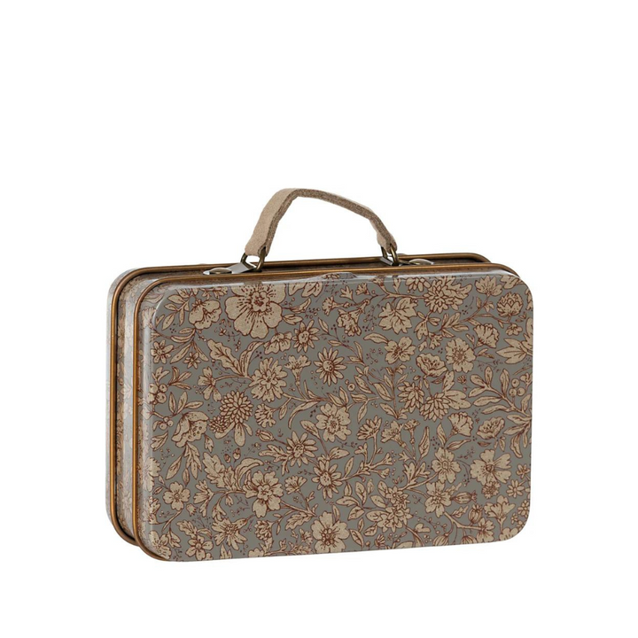 Metal suitcase blossom grey | Maileg - [product_vendor}