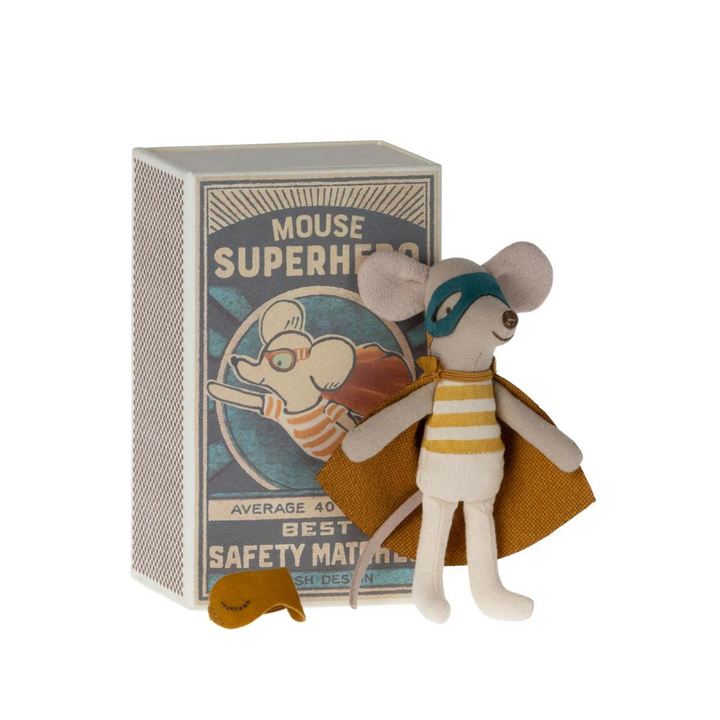 Super hero mouse in matchbox | Maileg - [product_vendor}