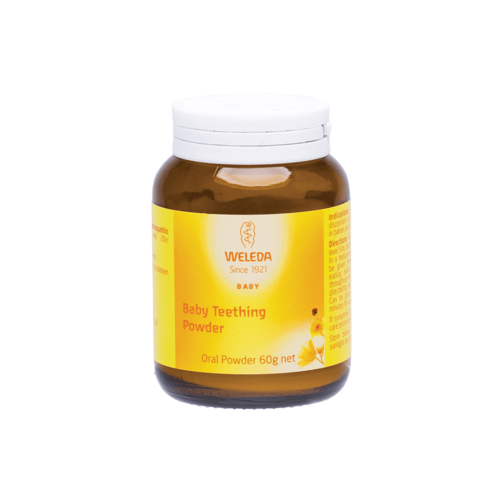 Homeopathic sales teething powder