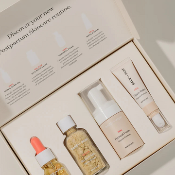 Postpartum skin care discovery set