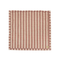 Cotton striped baby play mat