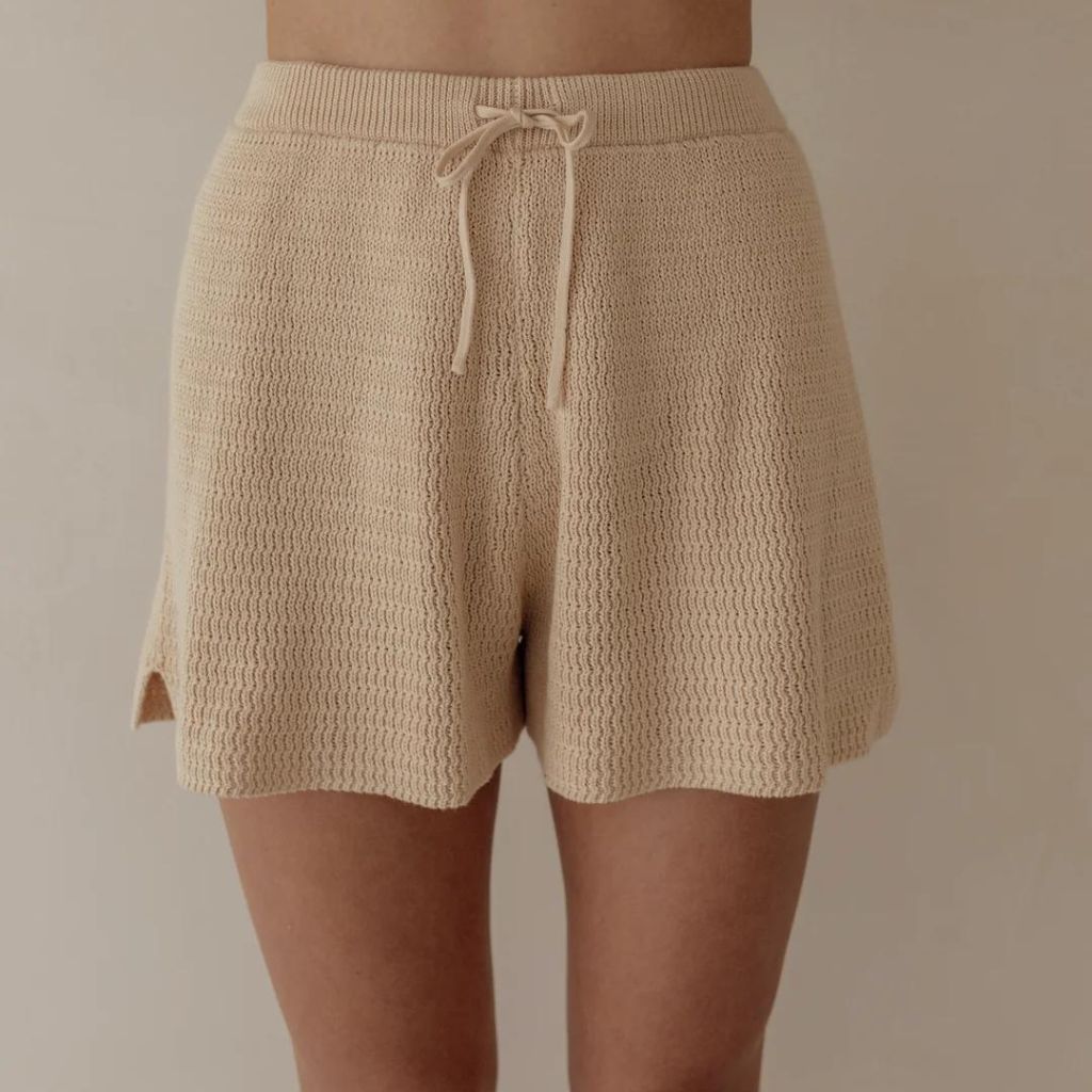 Knit shorts | Beech (Women&