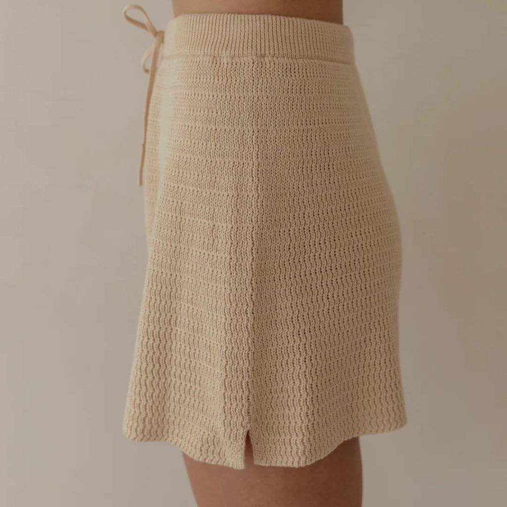 Knit shorts | Beech (Women&