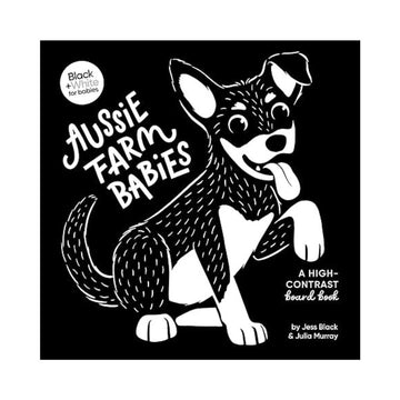 Aussie farm babies | High contrast board book