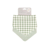 Bandana dribble bib 2 pack