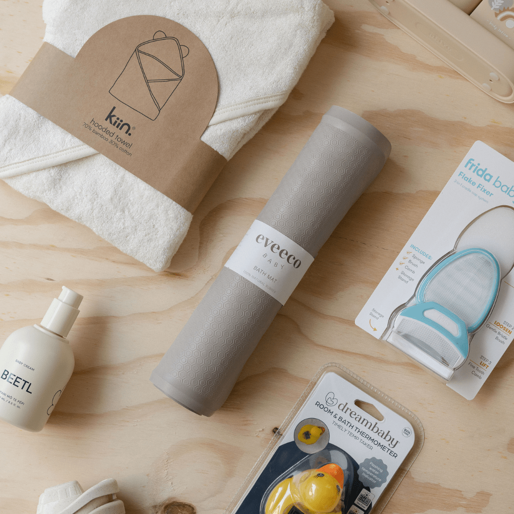 Baby bath time gift bundle | tula baba
