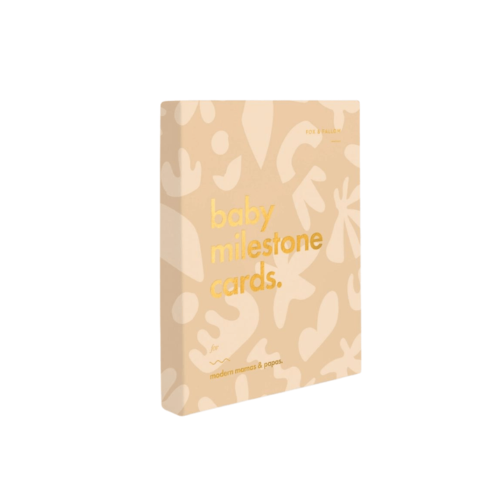 Baby milestone cards helios | Fox & Fallow