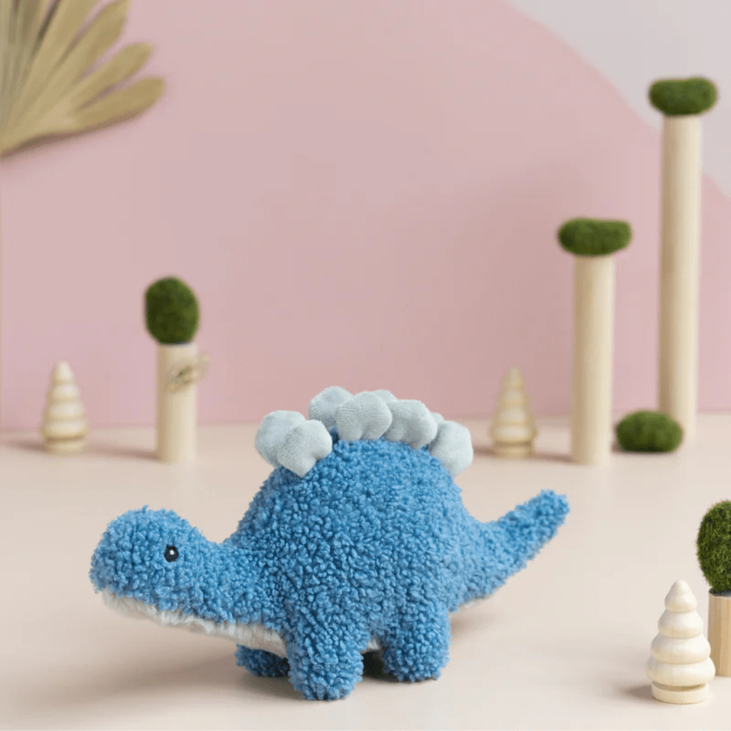 Baby Stu the stegosaurus | Blue | Nana Huchy