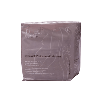 Disposable postpartum underwear