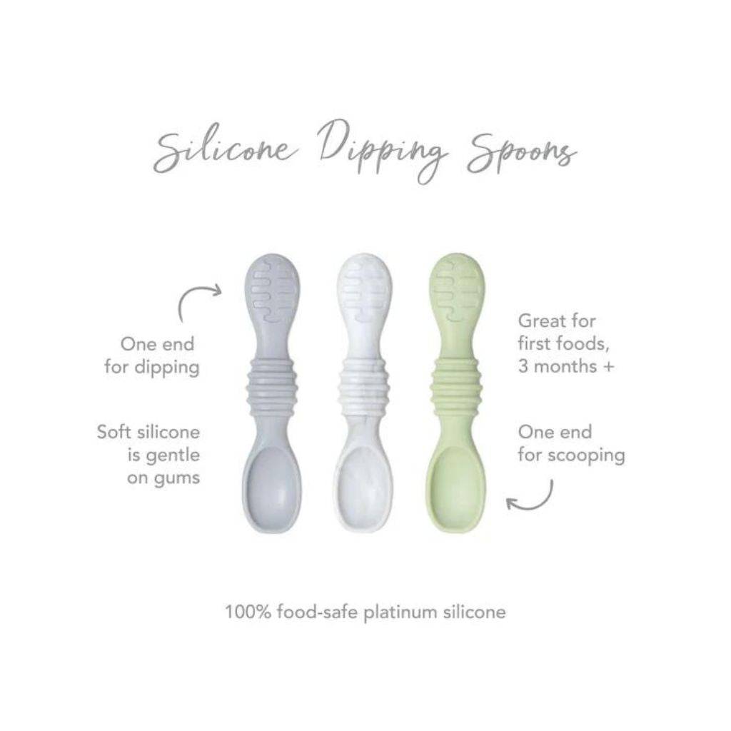 Silicone Spoons - 3pk