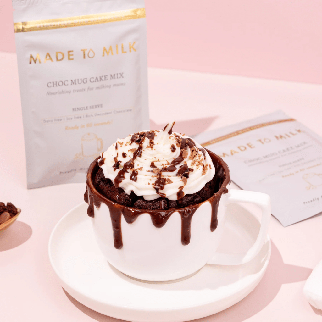 Chocolate mug cake mix | Single serve | Made to milk