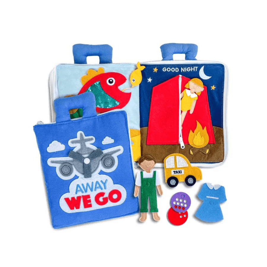 Fabric activity book | Away we go