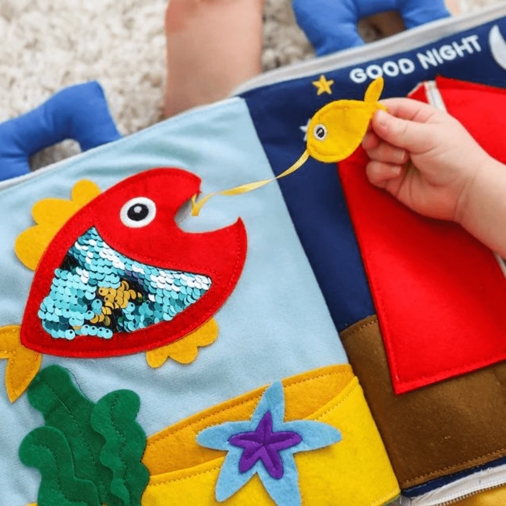 Fabric activity book | Away we go