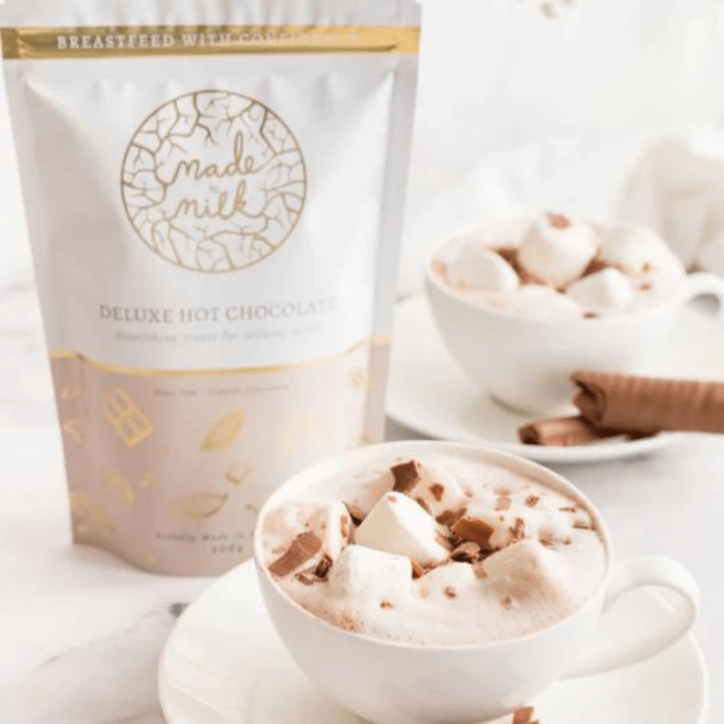 Deluxe lactation hot chocolate | Made to milk