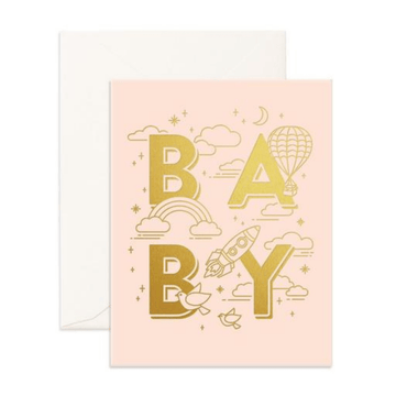 Baby universe greeting card cream - [product_vendor}