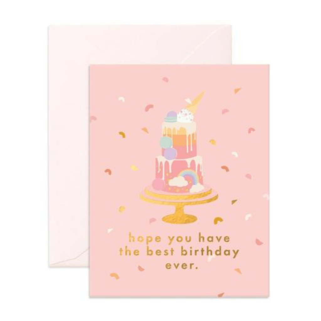 Best birthday cake greeting card - [product_vendor}