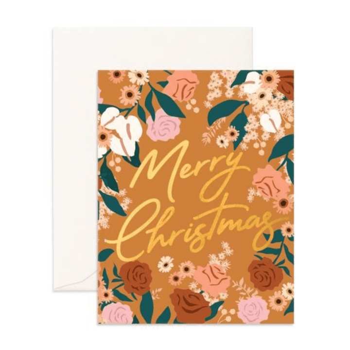 Christmas bella rosa greeting card - [product_vendor}