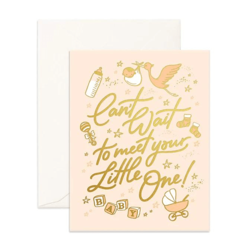 Meet little one greeting card - [product_vendor}