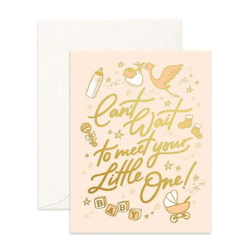 Meet little one greeting card - [product_vendor}