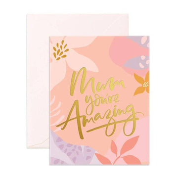 Mum you're amazing greeting card - [product_vendor}