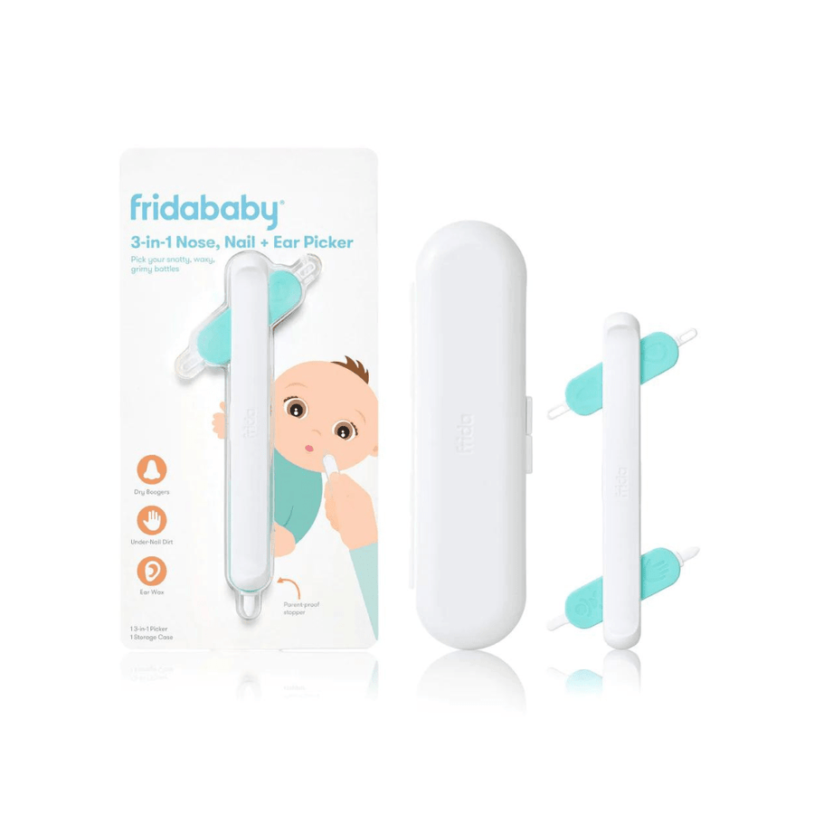 Baby grooming kit | 3-in-1 nose, nail + ear picker