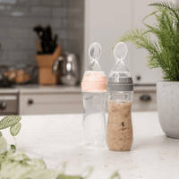 Silicone baby food dispensing spoon - [product_vendor}