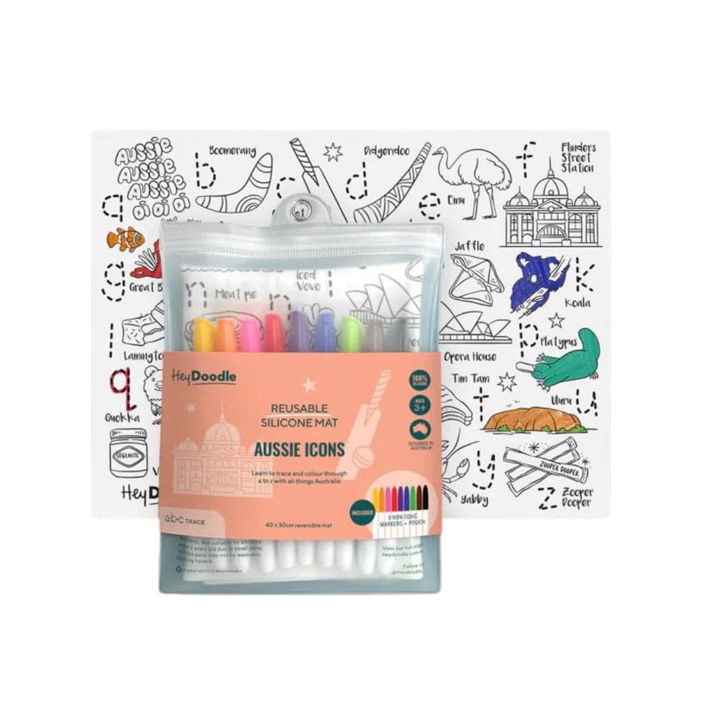 Hey Doodle reusable colour in placemat