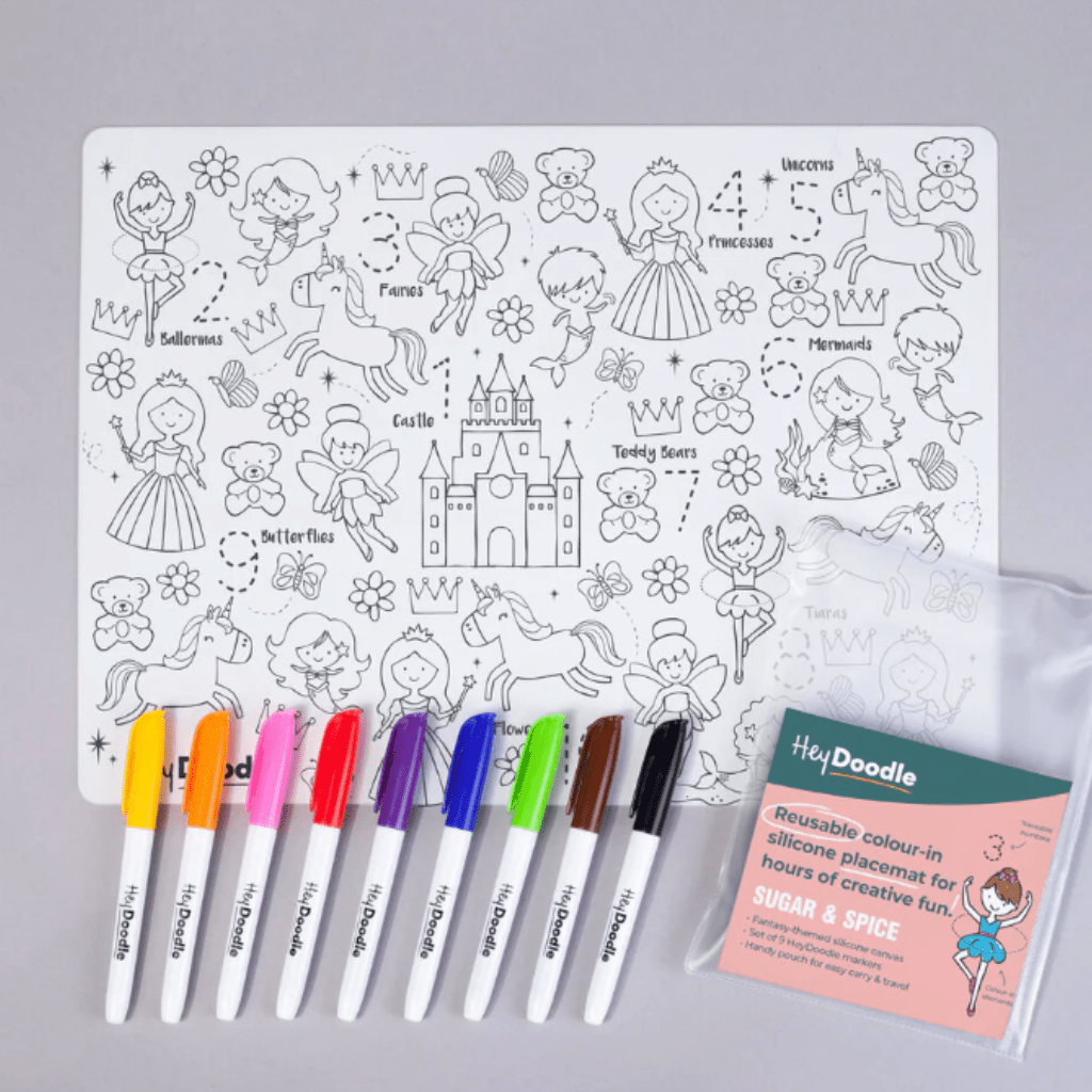 Hey Doodle reusable colour in placemat - [product_vendor}