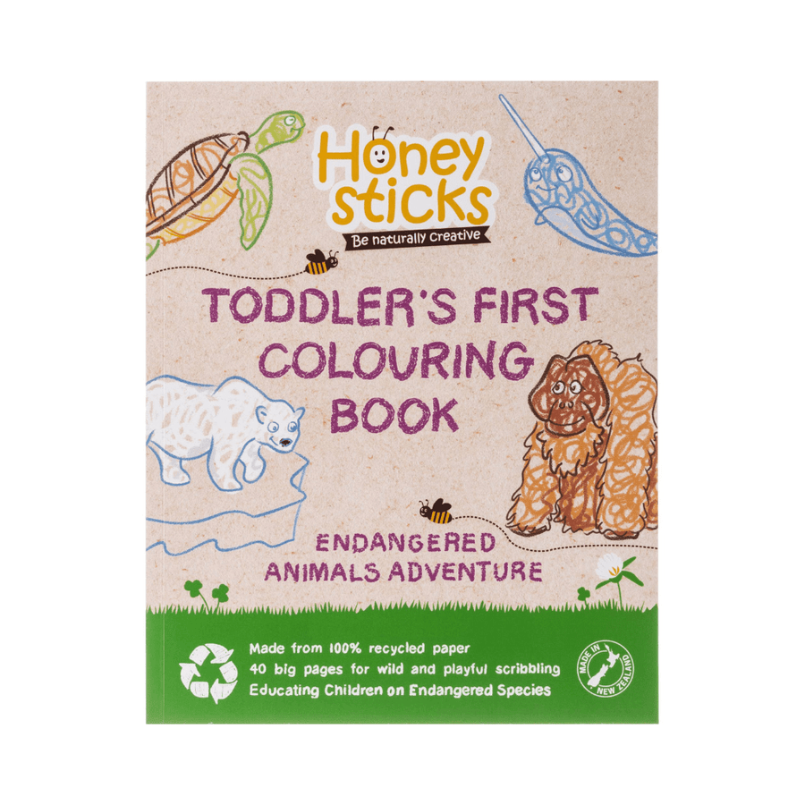 Honeysticks coloring book | Endangered Species