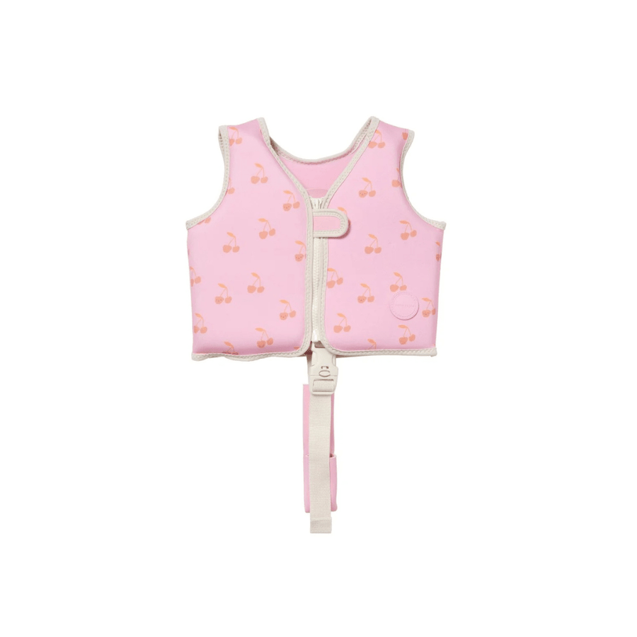 Kids swim vest | Cotton candy cherry | Sunnylife