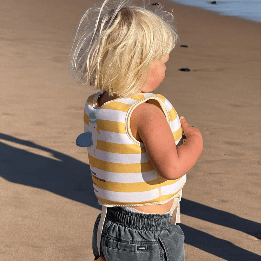 Kids swim vest | Seagull stripe | Sunnylife