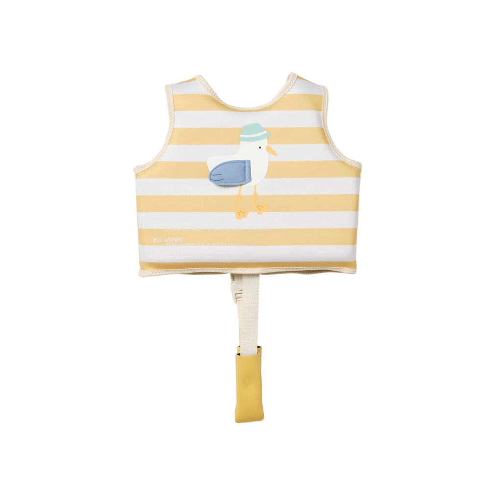 Kids swim vest | Seagull stripe | Sunnylife