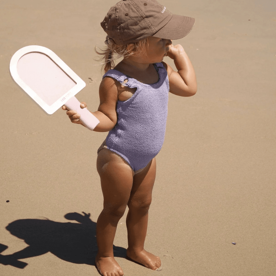 Kids Velcro Beach Bats | Cotton Candy | Sunnylife