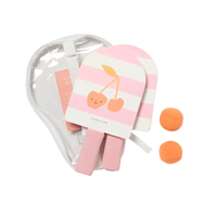 Kids Velcro Beach Bats | Cotton Candy | Sunnylife