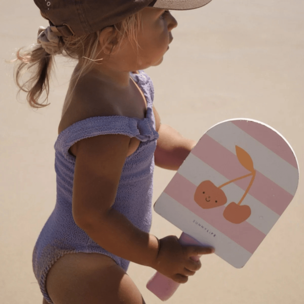 Kids Velcro Beach Bats | Cotton Candy | Sunnylife