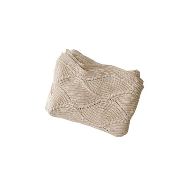 Knitted blanket | Biscotti fleck | Ziggy lou