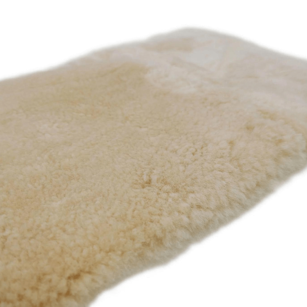 Lambskin pram & bassinet liner | Yellow Earth
