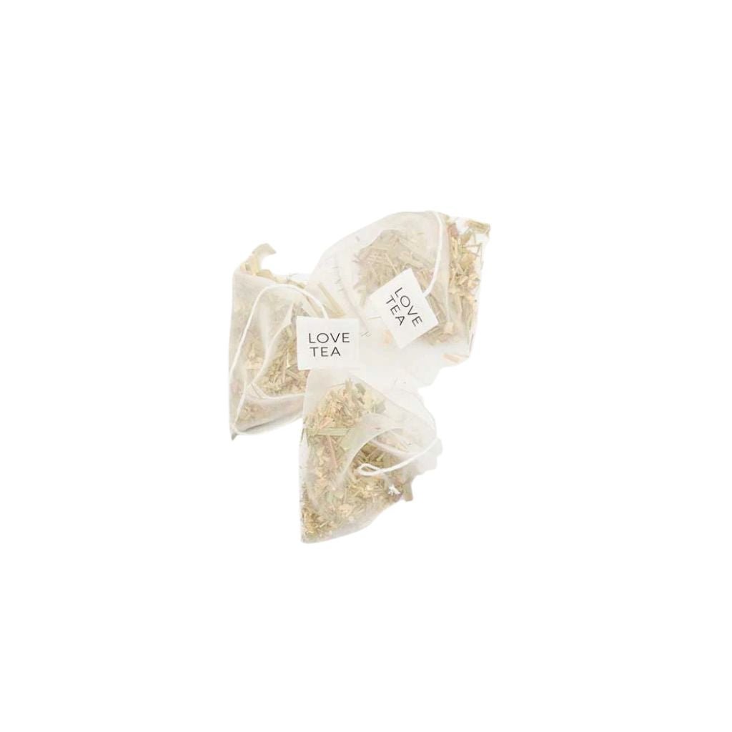 Lemongrass and ginger pyramid tea bags | Love Tea