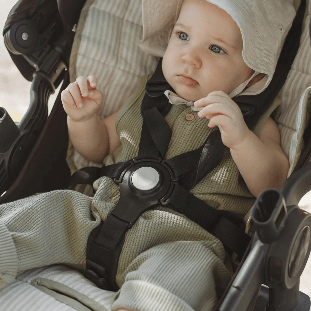 French linen pram liner - [product_vendor}